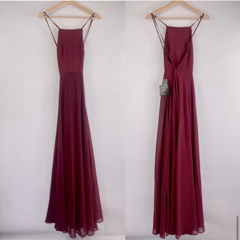 NWT Mythical Kind of Love Plum Purple Maxi Dress